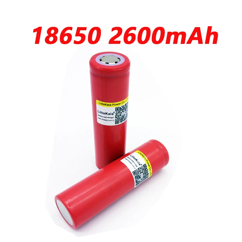 Liitokala 18650 2600 мАч батарея UR18650-26ZY литий-ионная аккумуляторная батарея фонарик Btteries