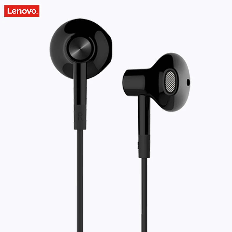 100% Оригинальные lenovo/DP-20 In-Ear Dual Sound Unit HiFi динамические наушники для xiaomi iPhone samsung 5/6