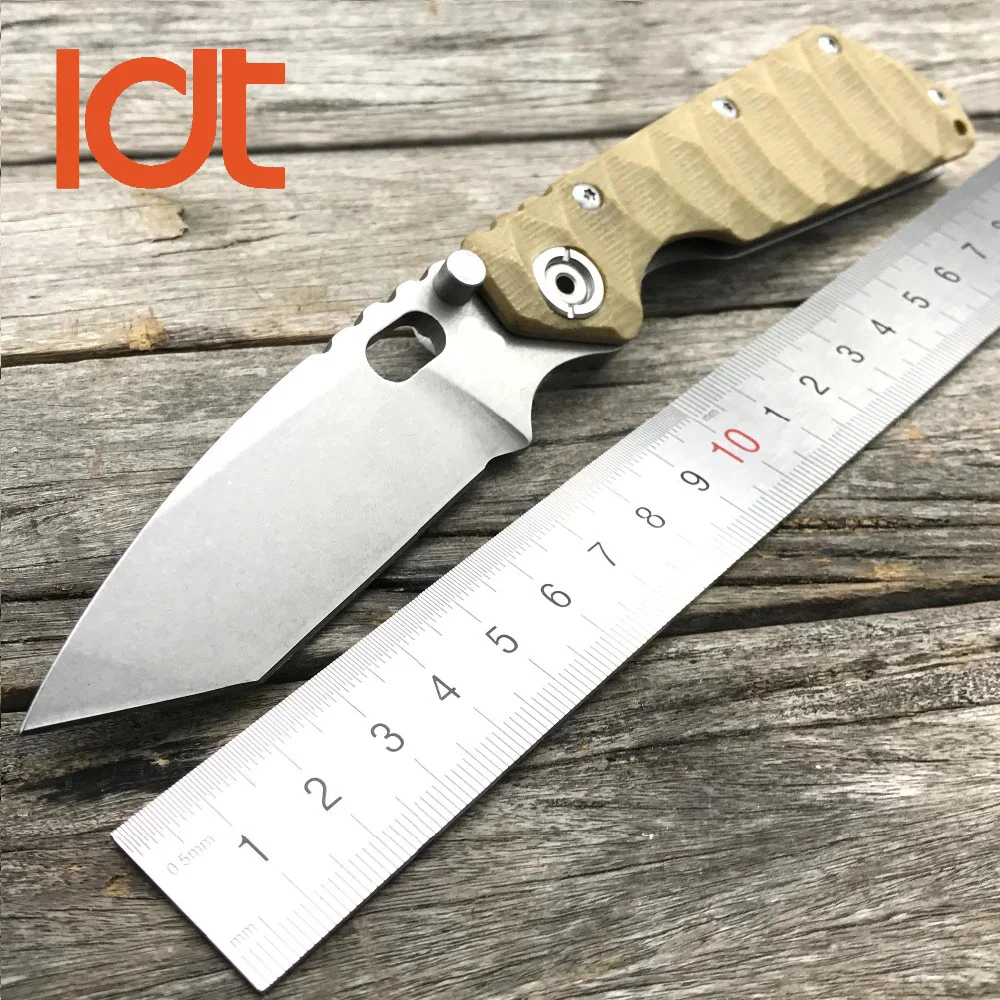 Складной тактический нож LDT SMF лезвие 9Cr18Mov G10 охотничий с ручкой для выживания