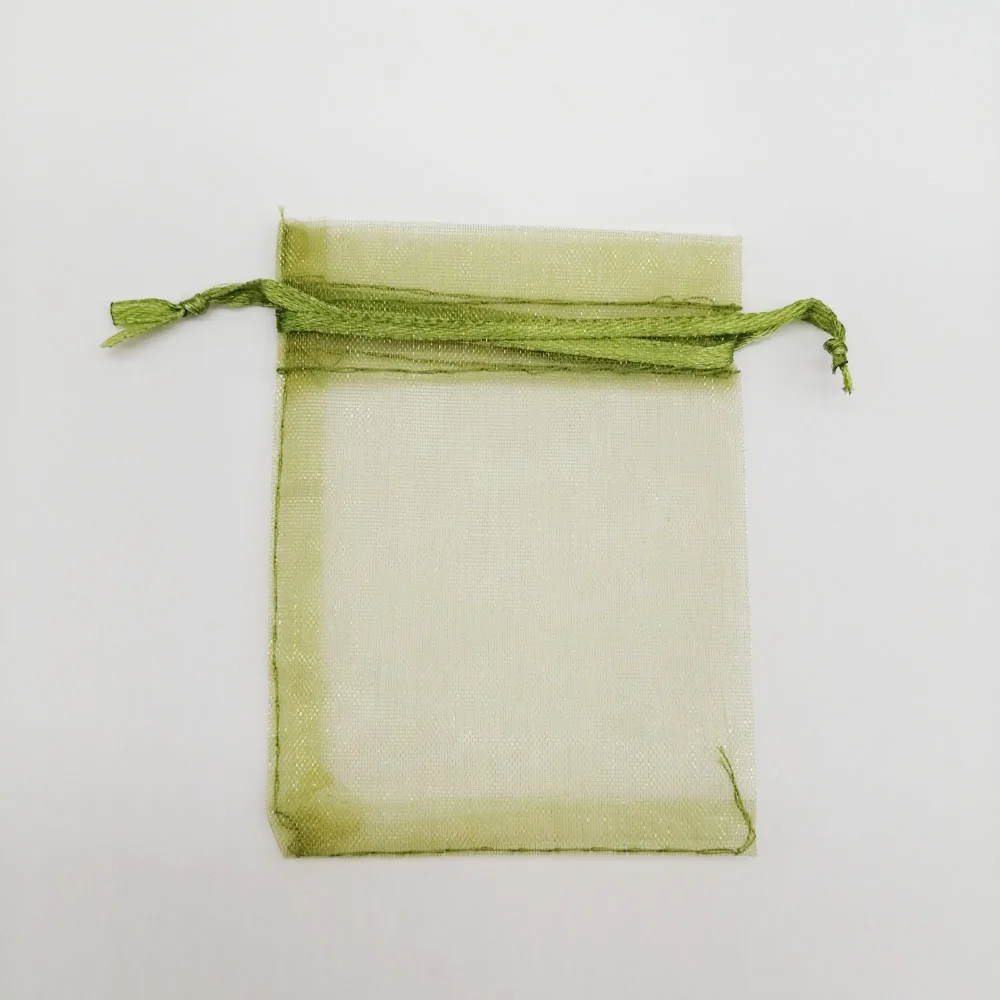 

50 шт. Подарочные мешочки из органзы ruiday 7x9 см