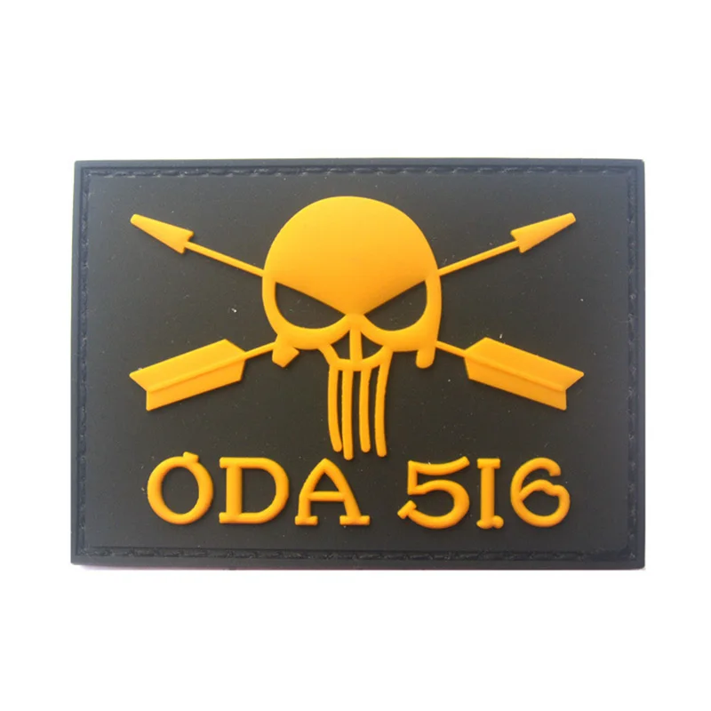 ODA 516 Тактический Патч 8*6 5 см оперативная Отслойка альфа Мораль патч ПВХ крюк &
