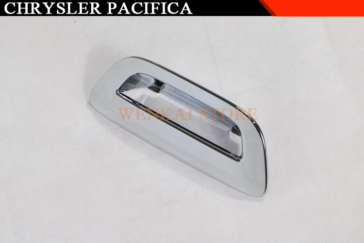 WENKAI автомобильный Стайлинг автомобиля задняя дверь Чаша отделка ABS Chrome Chrysler Pacifica аксессуары