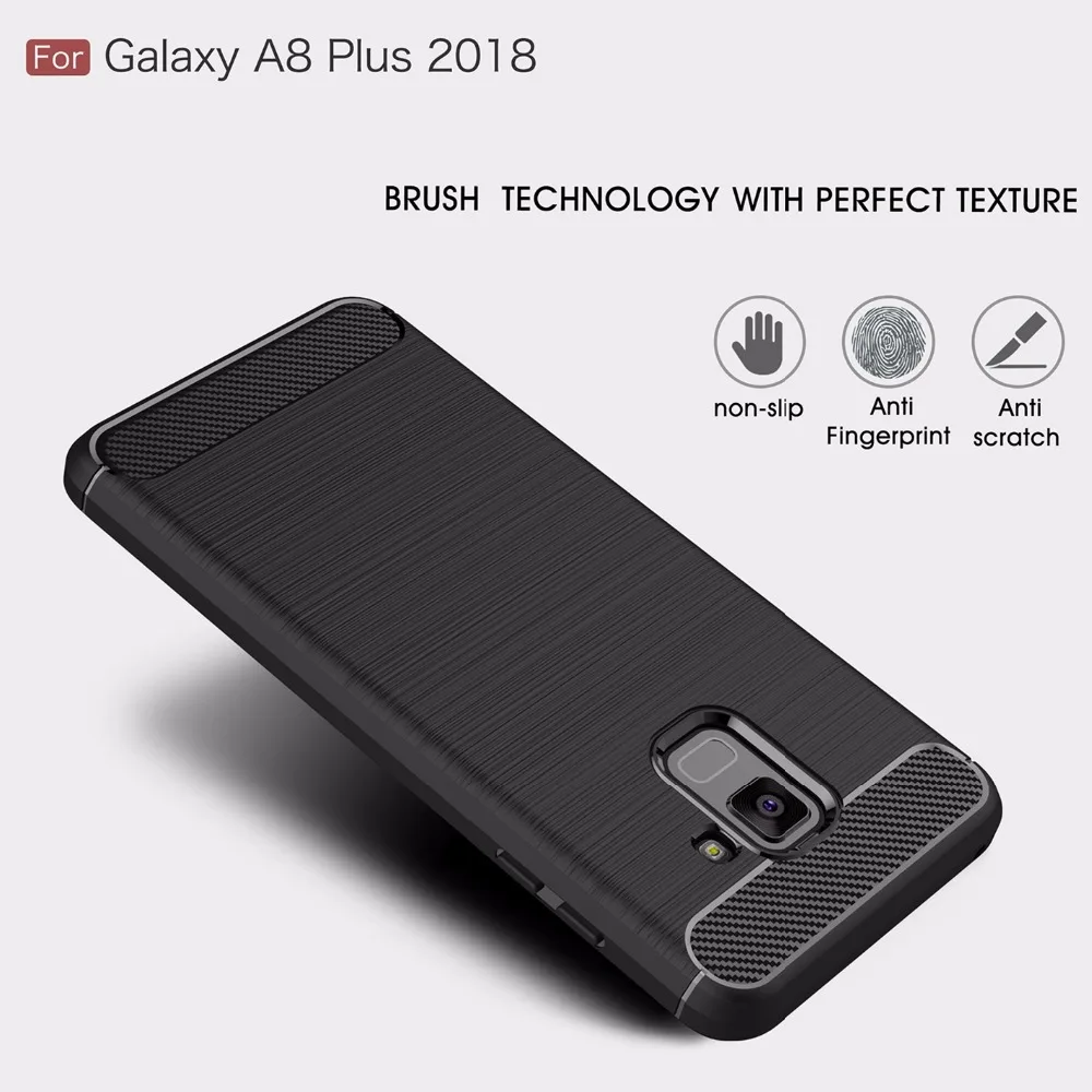 For Samsung A8 2018 Case Silicone Bumper Galaxy Cover Plus |