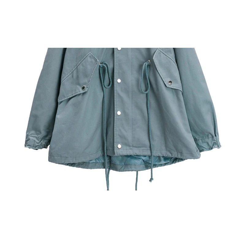 С капюшоном и защитой от ветра женский Демисезонный 2018 новая Корейская версия