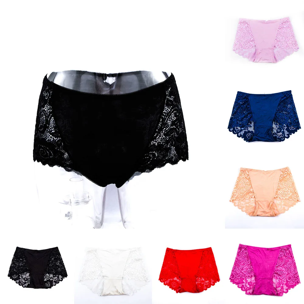 1 шт. кружевные трусики женское сексуальное нижнее белье модное трусы боксеры