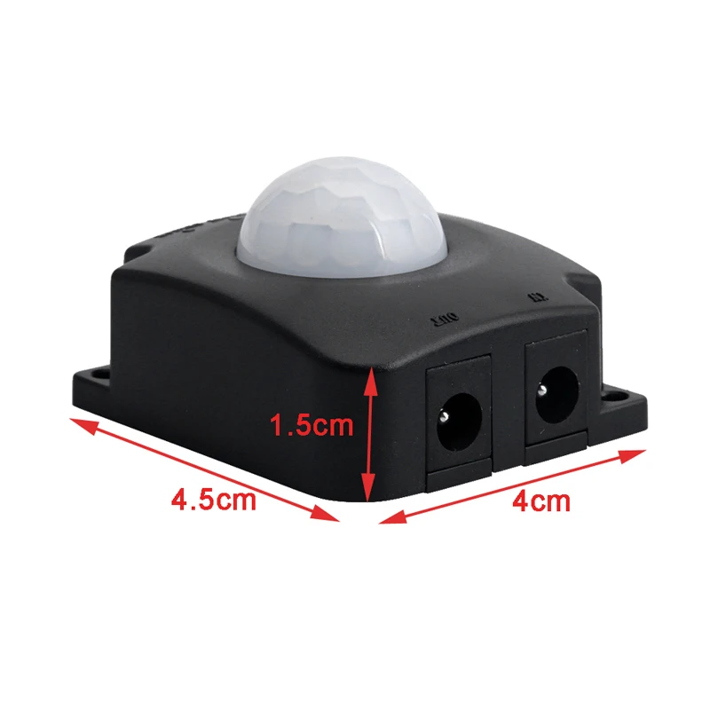 Автоматический Инфракрасный датчик переключатель PIR детектор движения DC 12 V 24 10A |