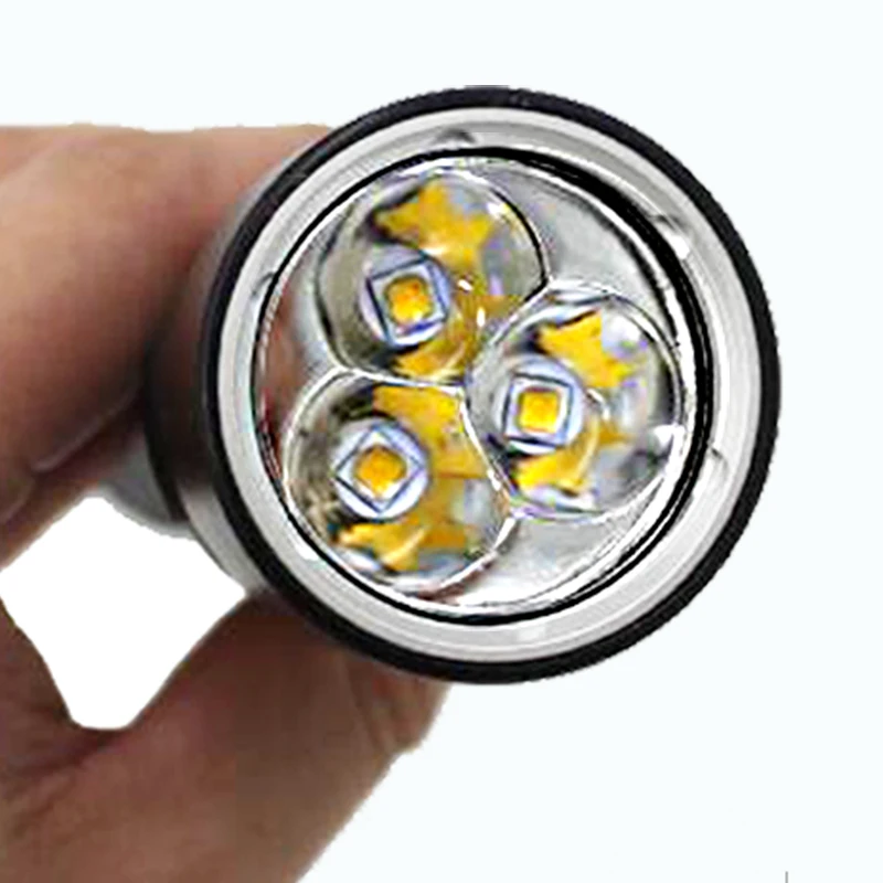 Тактическая светодиодная вспышка 3200Lm мощная Водонепроницаемая светодиодный для