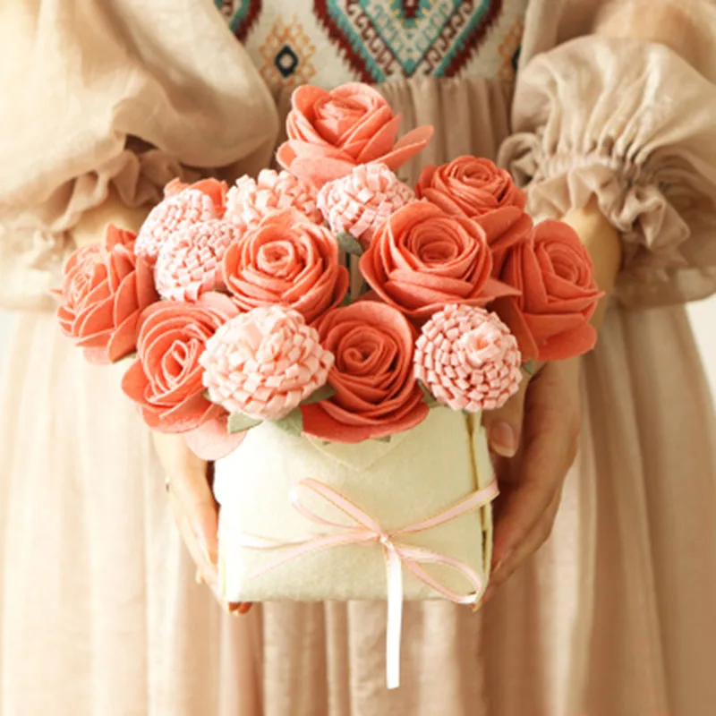 Новинка войлочные горшечные растения тема для цветов войлочный материал сделай