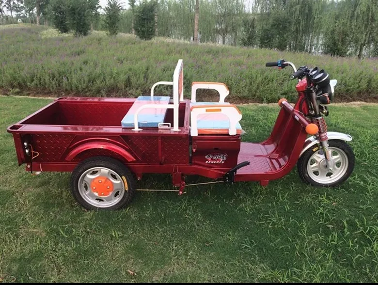JS-CZ-48v20AH500W-HS--Electric tricycle truck | Спорт и развлечения