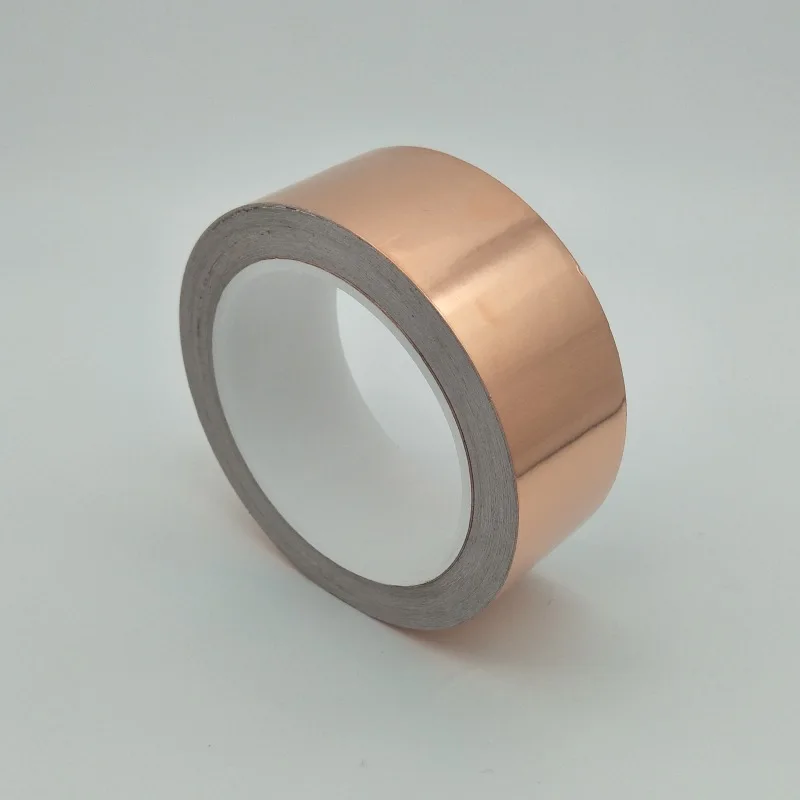 50 метров односторонняя проводящая медь фольга лента клейкая EMI Экранирование