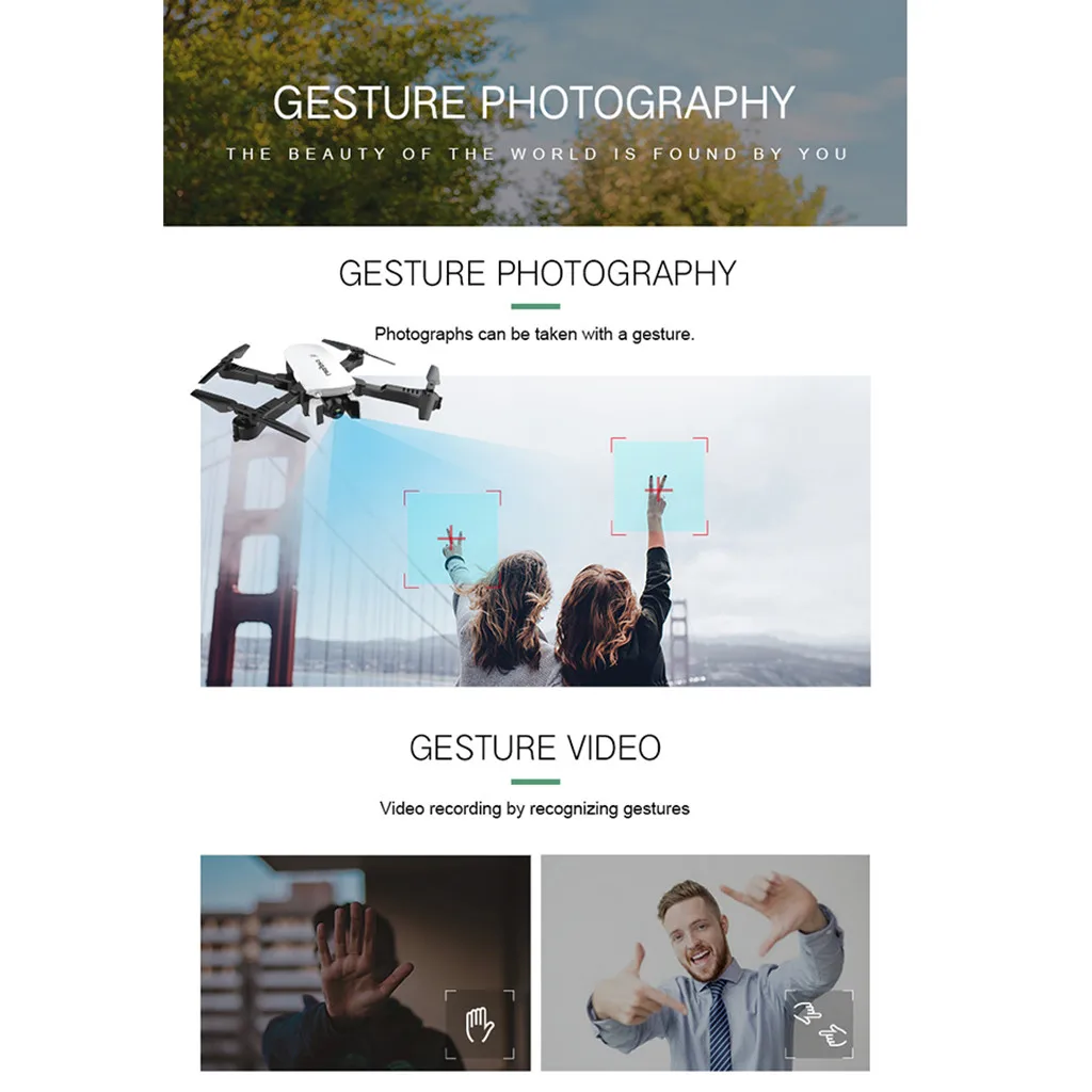 

Remote control aircraft 2019 TOP 2.4Ghz 4CH Attitude Hold 1080P WIFI Optical Flow Dual Camera RC Quadcopter Drone 5.21