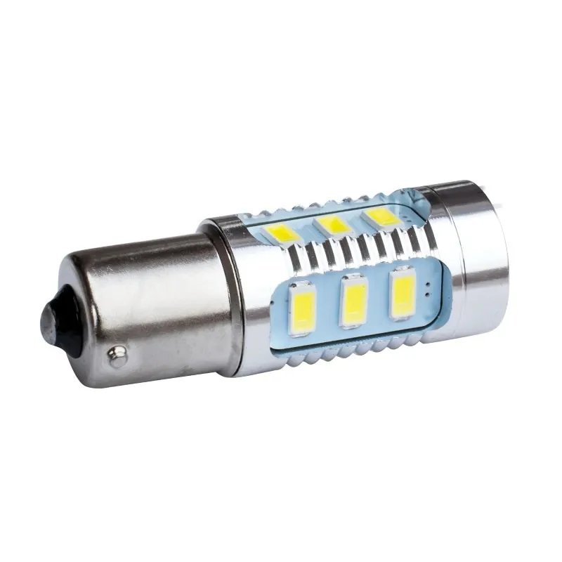 2шт 1156 BA15S 7506 P21W 15 SMD 5630 5730 СВЕТОДИОДНЫЙ Автомобильный габаритные огни тормозные огни авто задний фонарь дневные ходовые огни красный желтый 12 В