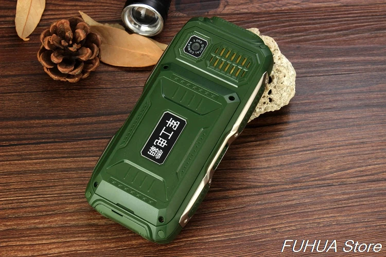 Аналоговый ТВ прочный мобильный телефон D8200 сенсорный экран большая клавиатура громкий голос 16800 мАч двойной фонарик две sim-карты мобильный телефон банк питания