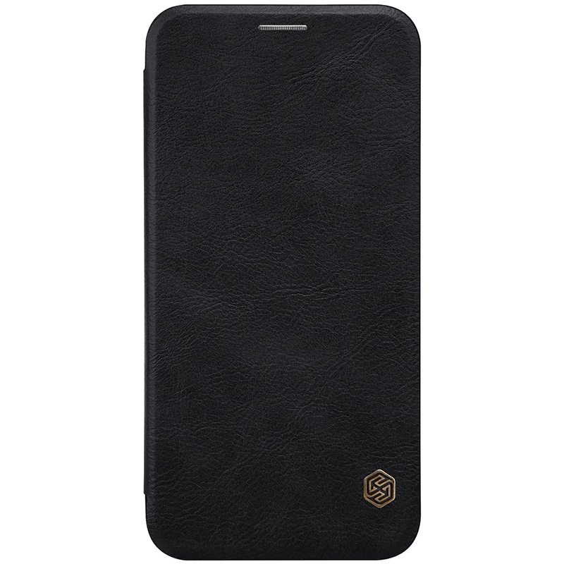 PU Leather Flip Cover For Samsung Galaxy J3 Full Protection Case With Card Pocket Nillkin Qin Series | Мобильные телефоны и