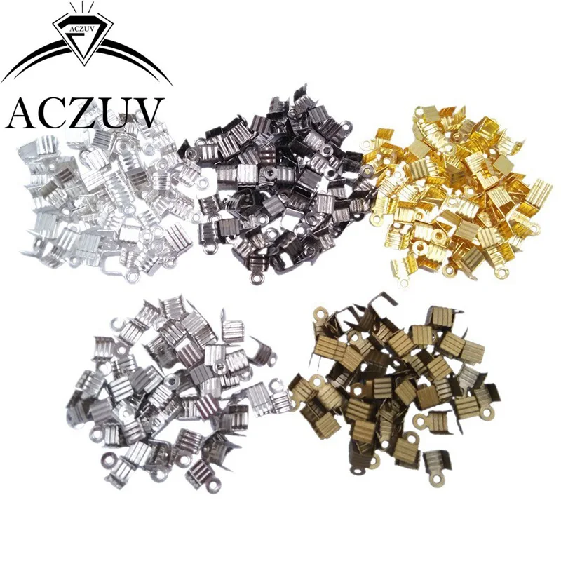 5000 шт кожаный шнур концевые колпачки воск хлопок веревка зажимы ожерелье браслет