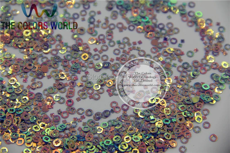 ZTQ 16 потрясающий Блестящий орнамент с блестками аксессуар для дизайна ногтей или