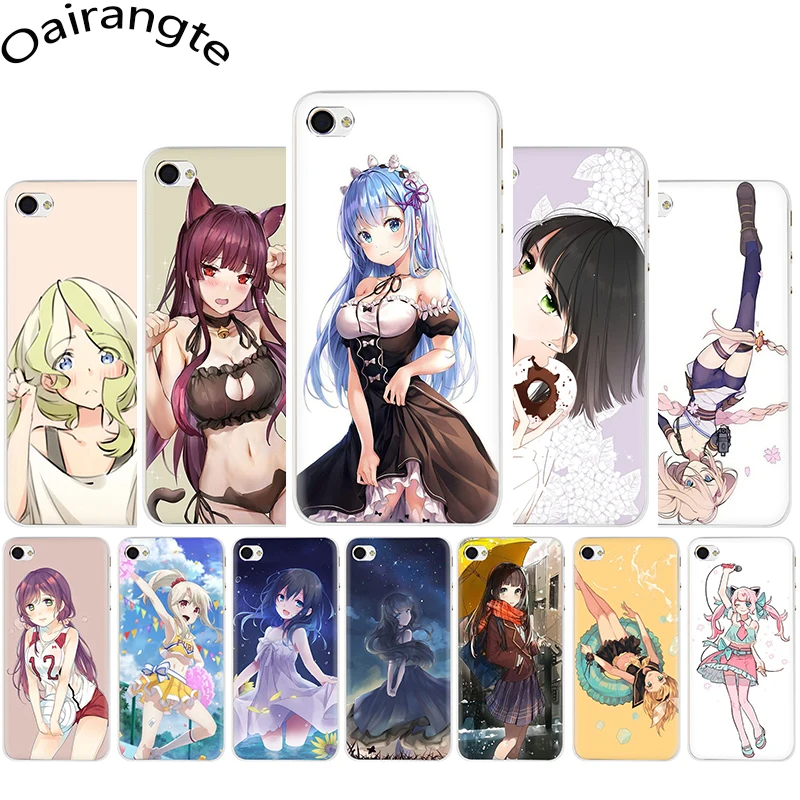 Сексуальный мультфильм аниме Kawaii Девушка жесткий чехол для телефона iPhone 5 5S 5C SE 6 6s 7 8 plus X XR XS 11 Pro Max