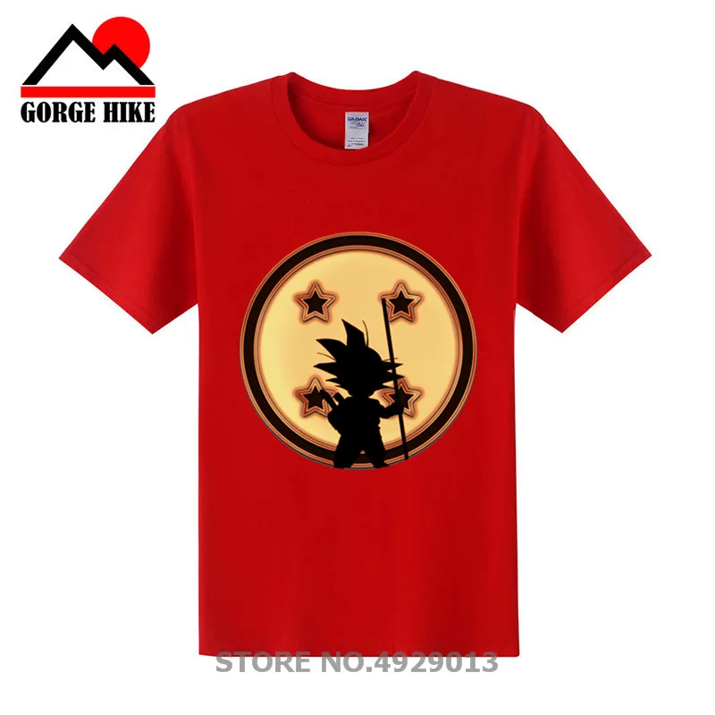 Забавная детская футболка с рисунком Гоку манги драконий жемчуг z Super Saiyan Son Goku