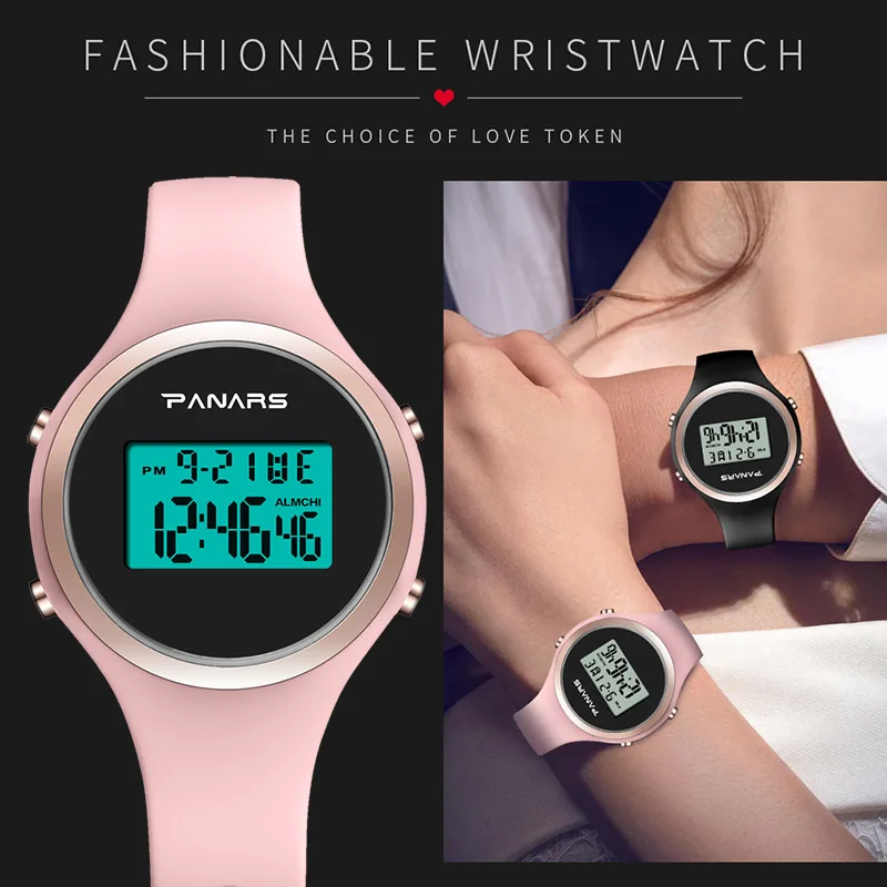 

Women Watches Top Brand Luxury 50m Waterproof Sports Watch For Female Clock Fashion Silicone Women Wristwatches Relogio Feminino