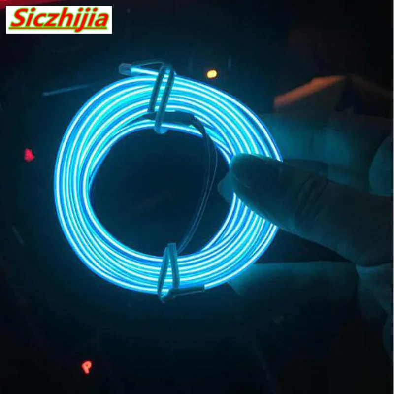 Автомобильное украшение холодсветильник атмосферная лампа 3 метра для Jaguar XF XJS XJ