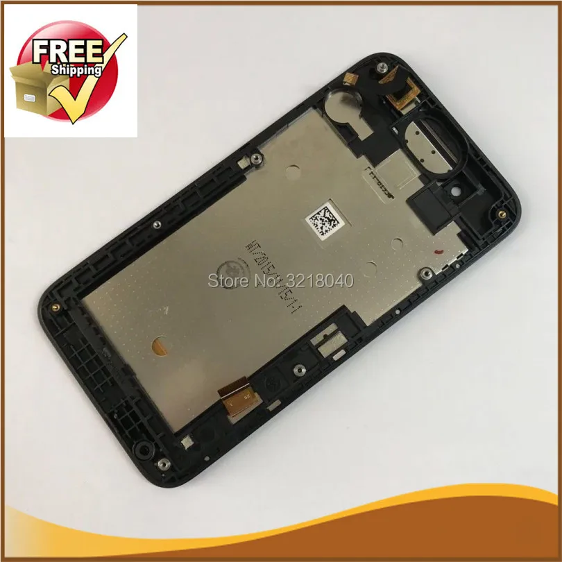 1 шт. есть мобильный ЖК дисплей для HTC Desire 210 двойная SIM черная рамка сенсорный