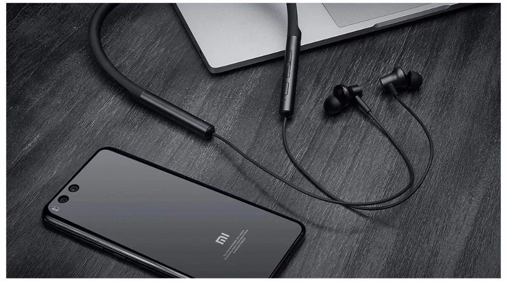 Bluetooth-наушники Xiaomi 2018 с воротником гарнитура Спортивные Беспроводные наушники