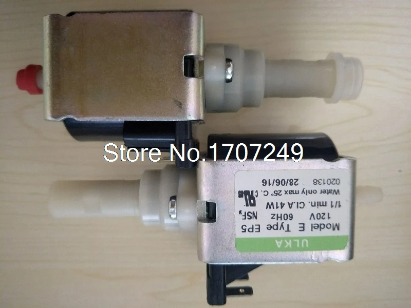 Оригинальный оригинальный электромагнитный насос ULKA EP5 AC120V 60 Гц кофемашина