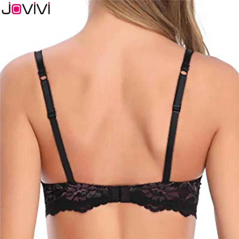 Jovivi 1 шт. Модный стильный женский кружевной бюстгальтер прозрачный сексуальный