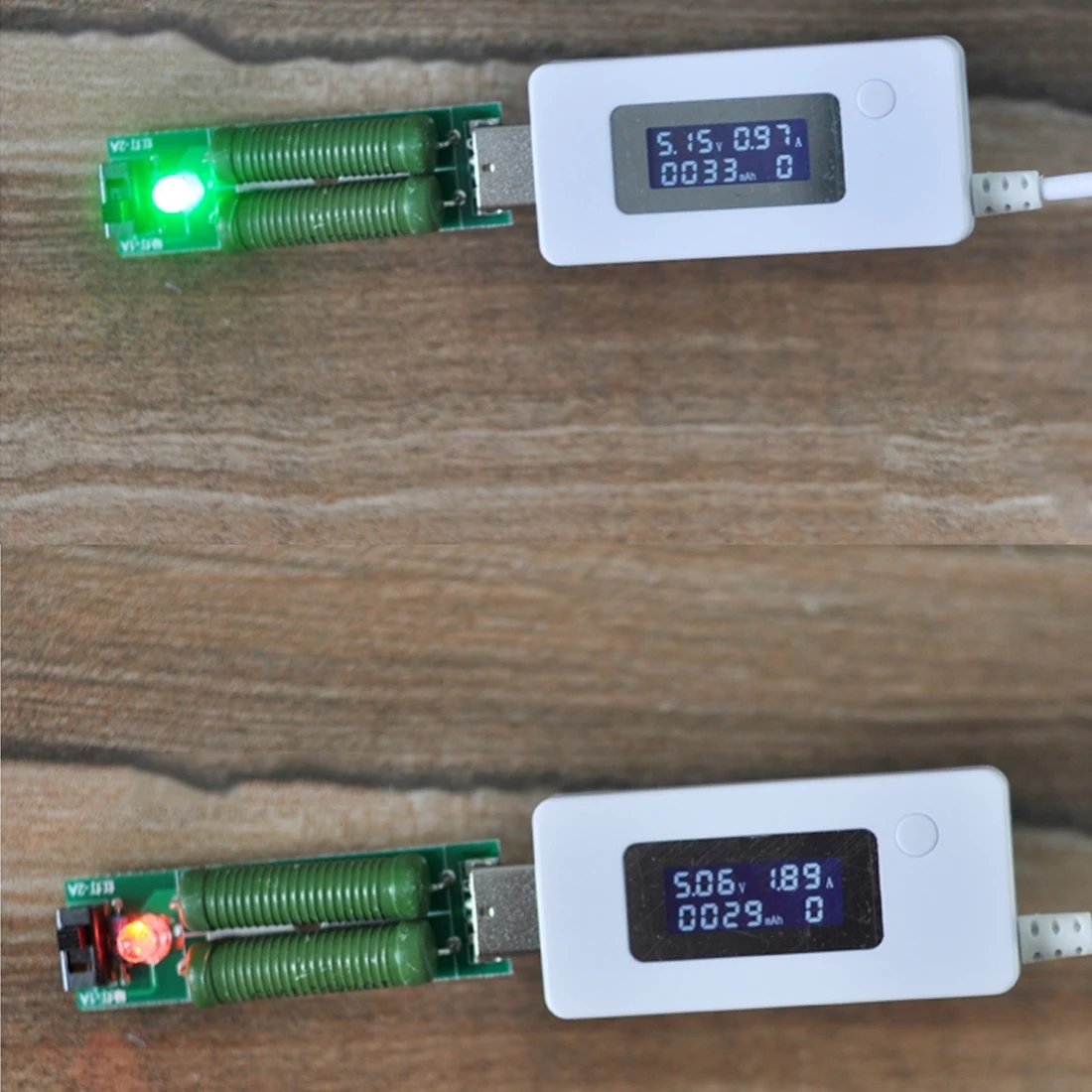 USB резистор dc электронная нагрузка с переключателем емкость аккумулятора