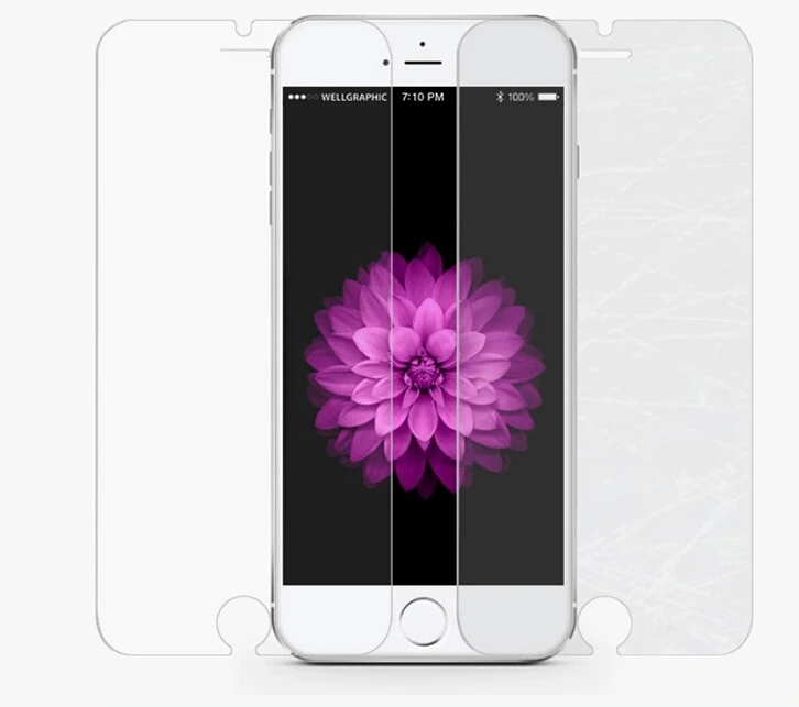 Высококачественное 9H 2.5D Закаленное стекло защитная пленка для iPhone 6 6s Plus 6plus 6splus
