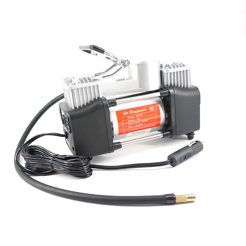 Multi Функция мощный двухцилиндровый автомобиль Насосы для автомобиля с чемоданом
