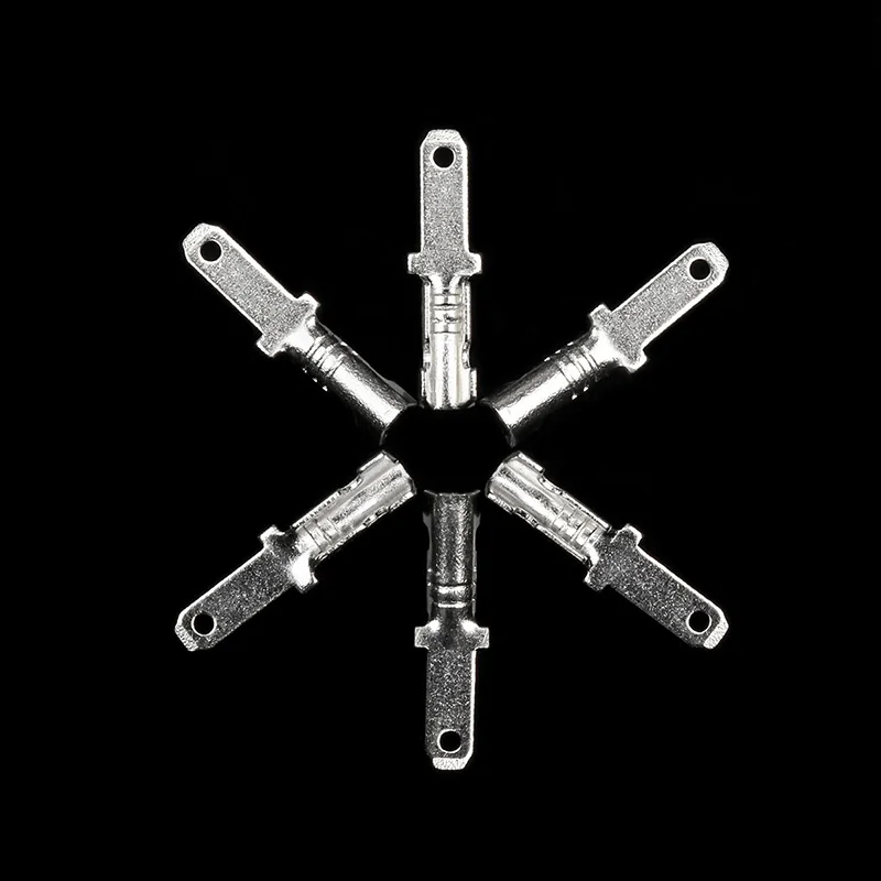 100 шт. 2 8 мм электрическая ОБЖИМНАЯ Изолированная клемма разъемы клеммный