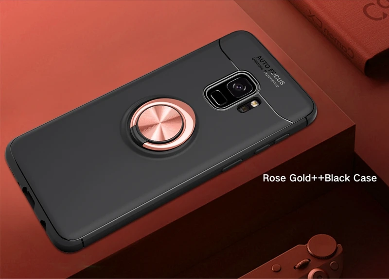 Для samsung Galaxy S9 S8 Plus Note 9 8 J3 J5 J7 PRO J2 PRIME 2 J4 J6 J8 A6 A6+ кронштейн кольцо чехол металлические магнитные