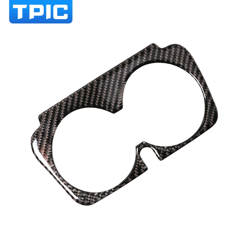 TPIC углеродного волокна внутренняя отделка рамка держателя стакана воды Стикеры