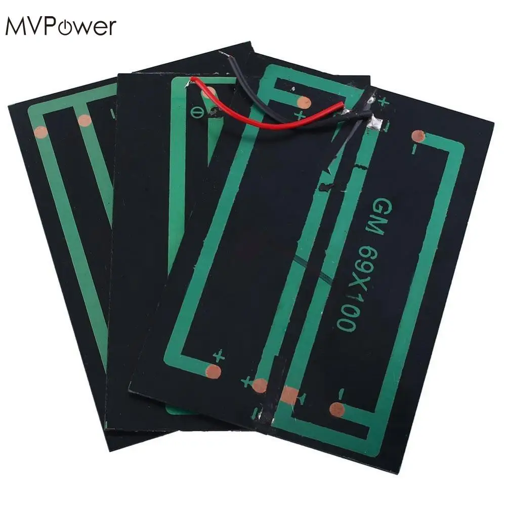 Портативное зарядное устройство MVpower 5 В 0 8 Вт 160 мА солнечная панель модуль