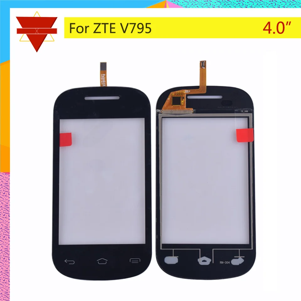 Original Touch Panel Sensor For ZTE V795 Mobile Phone Screen Digitizer Touchscreen Glass Part Replacement Black | Мобильные телефоны