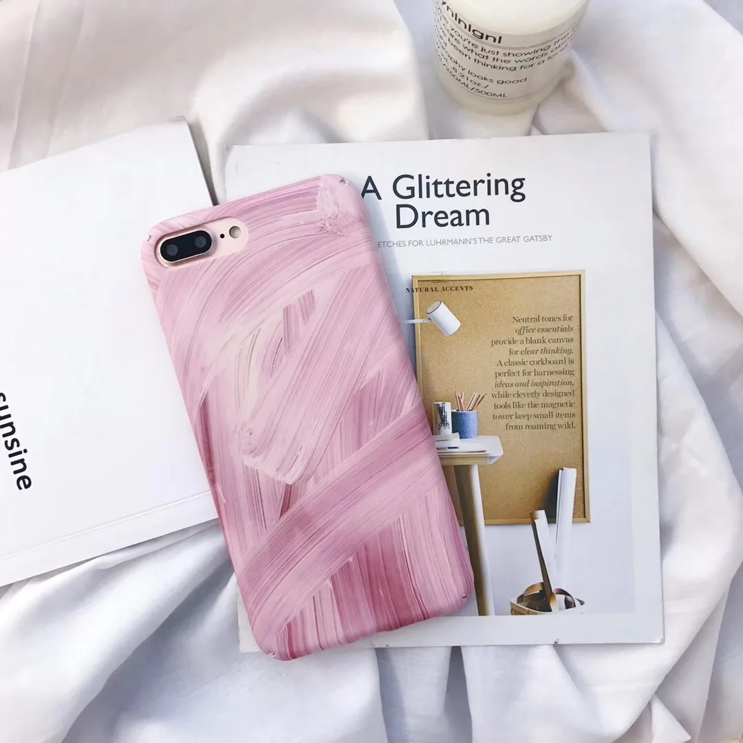 Прохладный розовый Краски Пластик чехол для OPPO F5 F1S F1 F3 плюс A3 A1 A83 A79 A73 A77 A59 A57 A39 R11