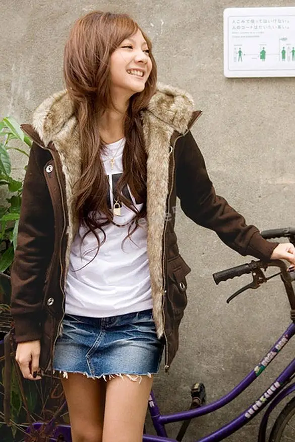 2015 Winter New Korean women loose hooded cashmere cardigan women's long-sleeved sweater zipper jacket |