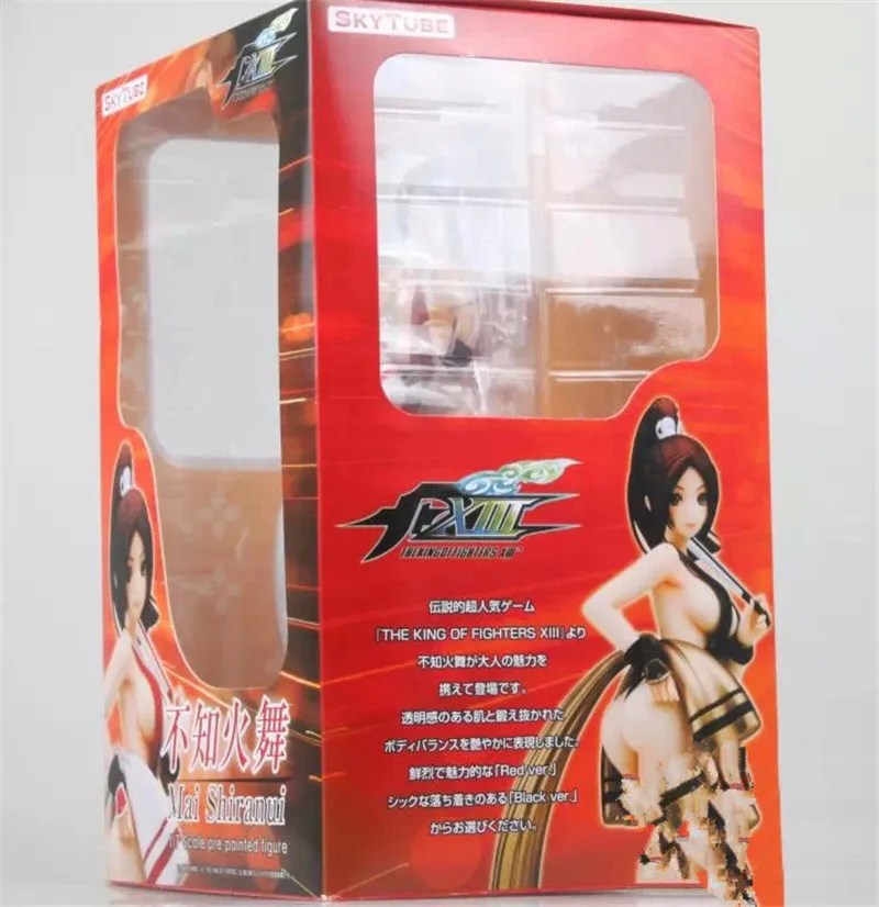 Mai Shiranui The King Of Fighters KOF13 Figuras Fatal Fury 26 см большие груди сексуальная девушка ПВХ