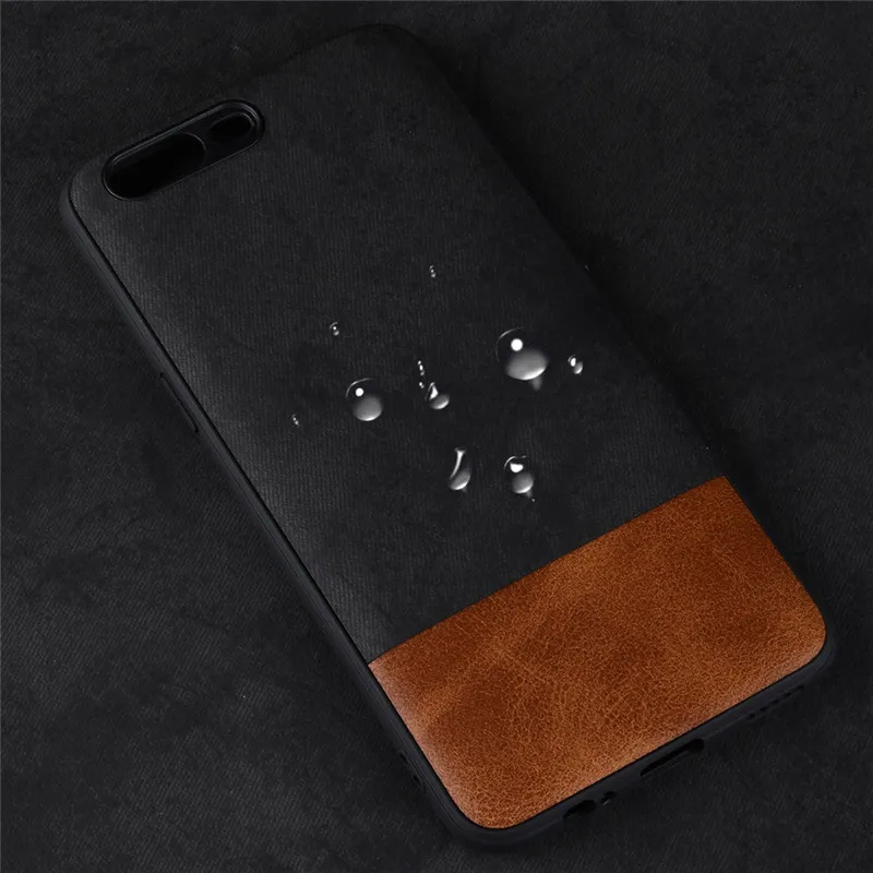 OnePlus 5T Case Cover For 5 A5000 case Two colors PC+TPU Luxury leather back shell cover One Plus OnePlus5 |