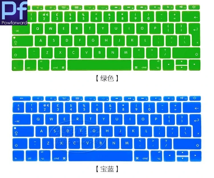 Чехол для компьютерной клавиатуры евро ЕС английский Для iMac силиконовый