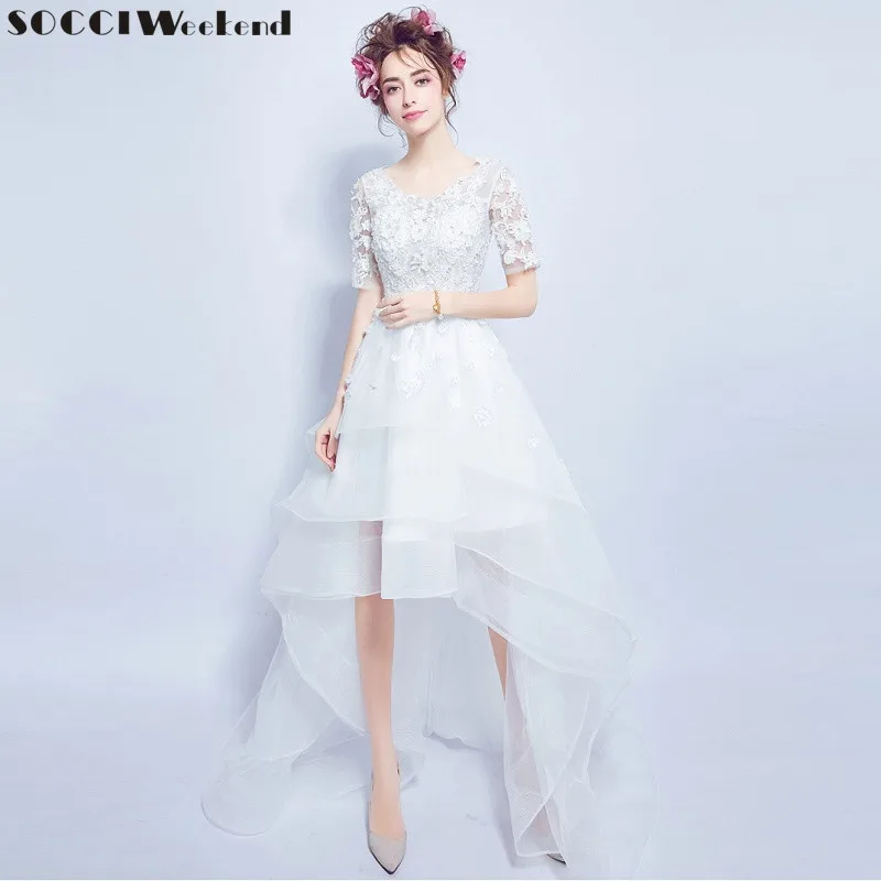 SOCCI Weekend 2018 свадебные платья сексуальное кружевное платье феи с цветочным принтом