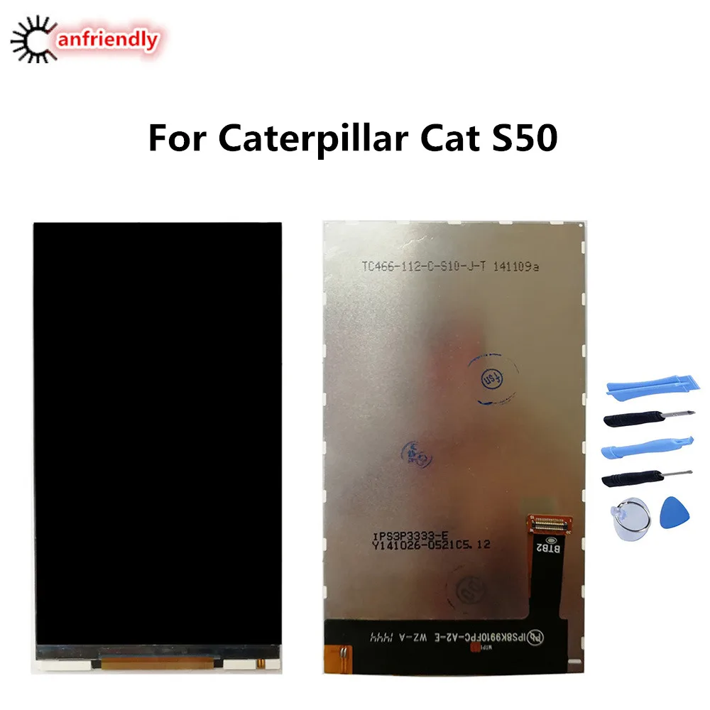 ЖК-экран для Caterpillar Cat S50 сменная стеклянная панель аксессуары телефонов ремонта S