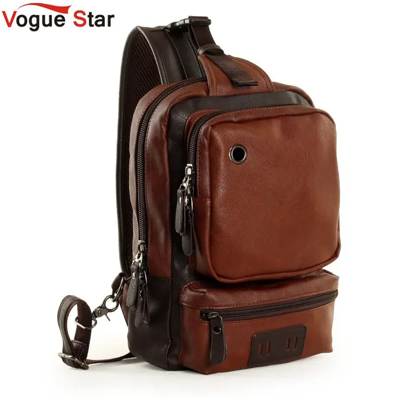 Брендовая мужская сумка через плечо винтажная мужские нагрудные сумки