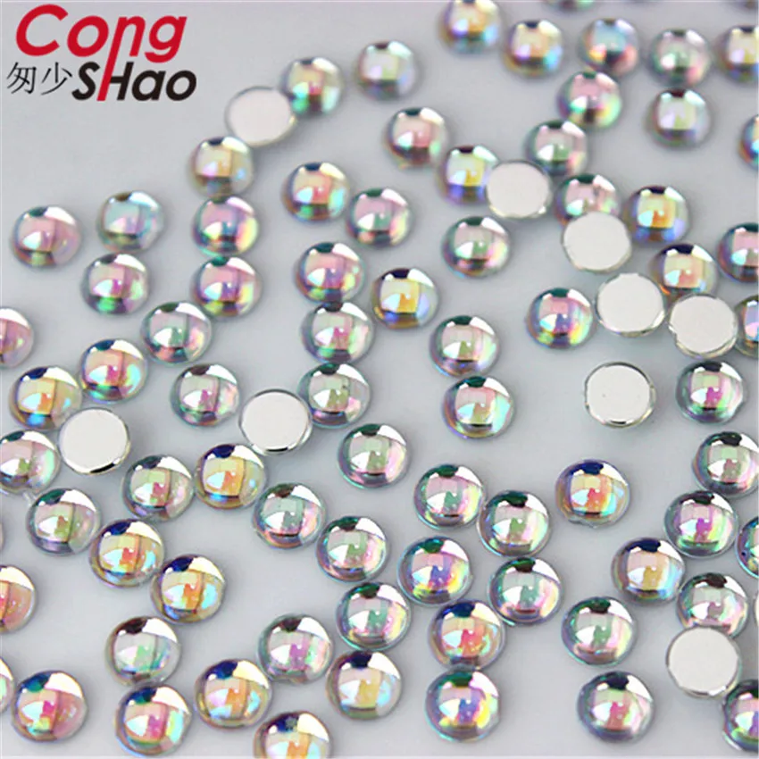 200 шт. SS16(4 мм) 3D накладные ногти Cong Shao AB Celar с плоской задней стороной кристаллы