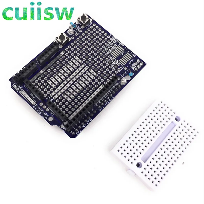 10 шт./лот UNO Proto щит прототип плата расширения с SYB-170 мини макет на основе для arduino R3