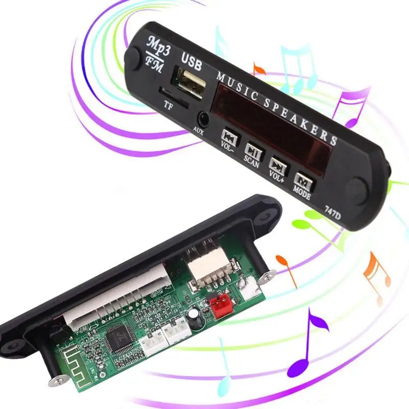 Cewaal DC5V автомобильные транспортные средства MP3 WMA декодер доска аудио модуль USB FM TF радио для автомобиля MP3 аксессуары