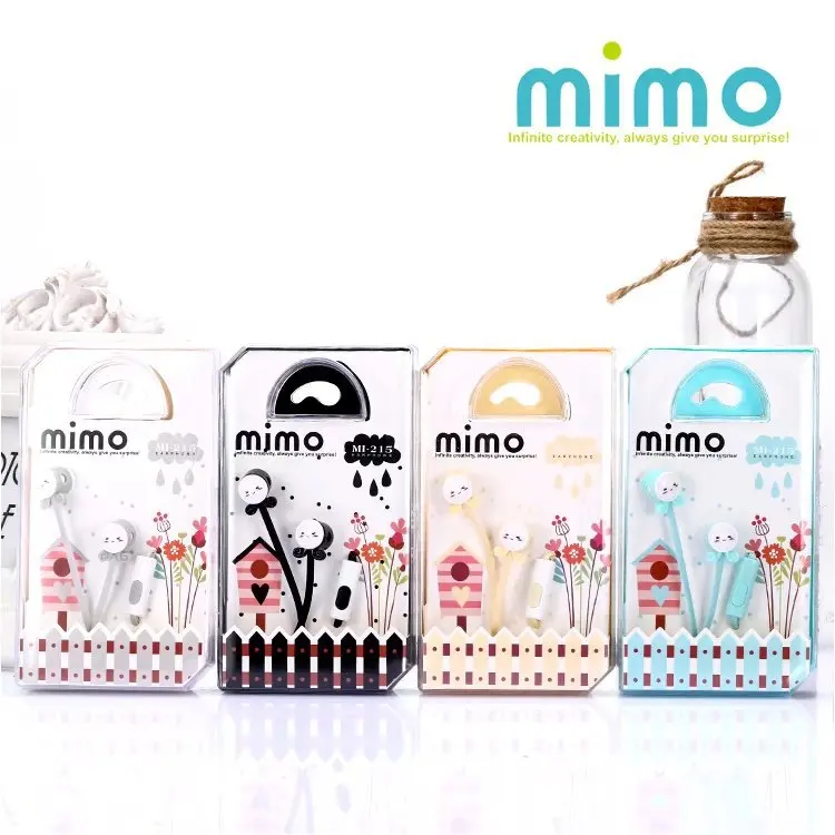Милые Мультяшные милые стереонаушники Onigiri Baby 3 5 мм наушники-вкладыши