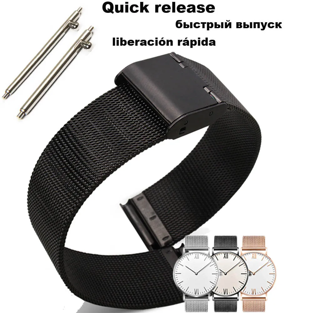 20 мм браслет ремешок для Xiaomi Huami Amazfit Bip часов GTS GTR 42 часы металлический
