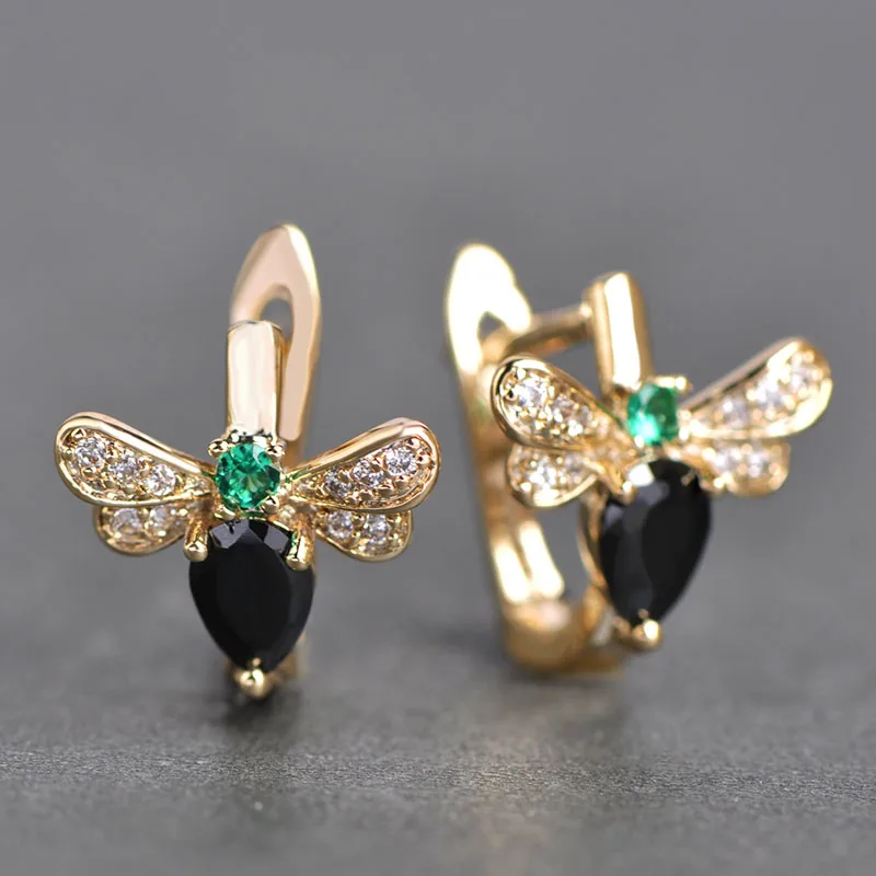 Милые серьги гвоздики в виде стрекозы mechoose для женщин и девушек подарочные